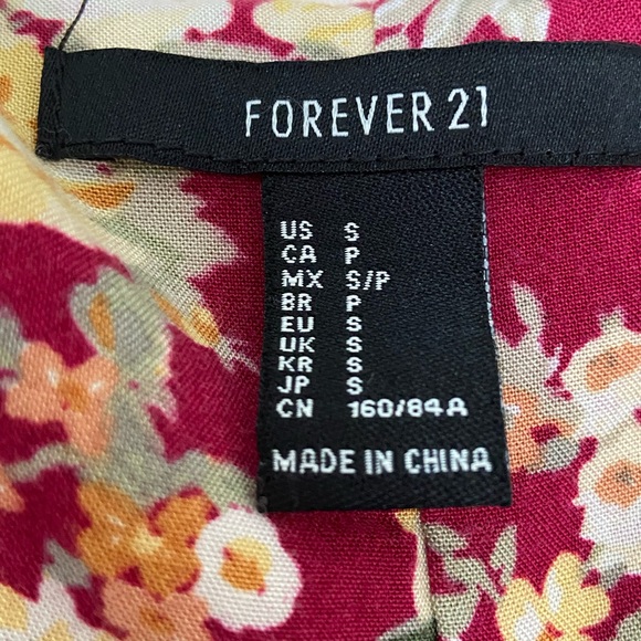 Forever 21 button down mini dress - Picture 2 of 2